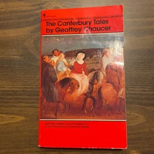 The Canterbury Tales by Geoffrey Chaucer in original English and modern english